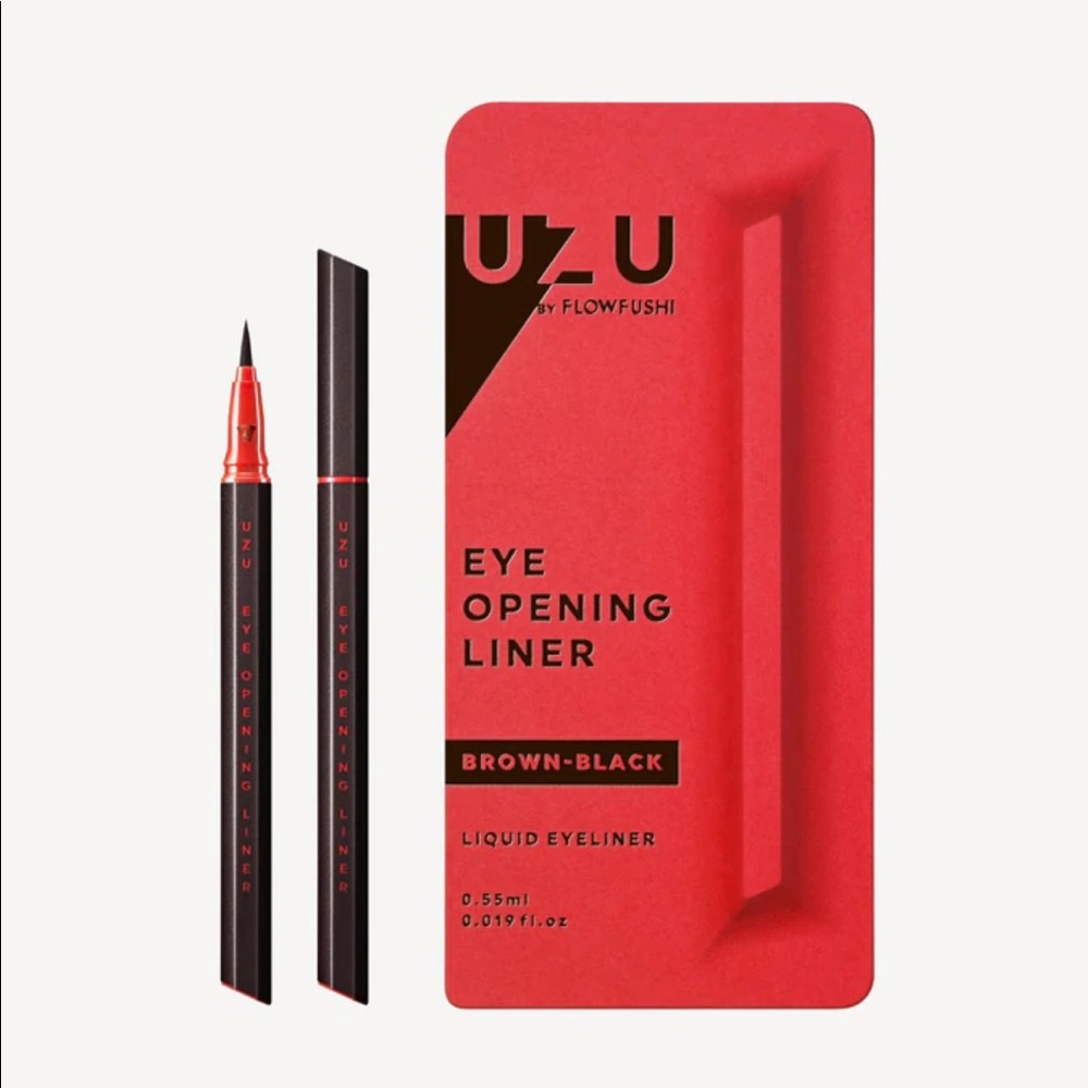 Flowfushi UZU Eye Opening Eyeliner Brown Black